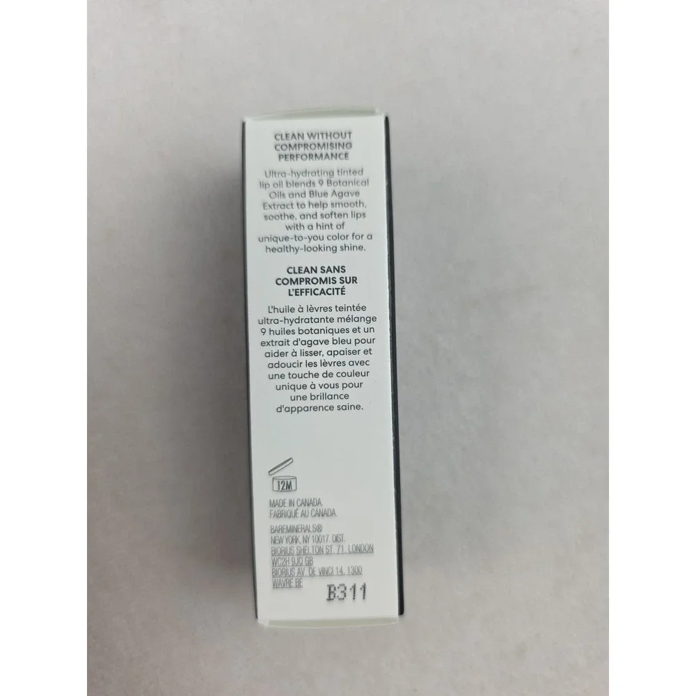 bareMinerals Nourishing Lip‎ Oil Shine - Full Size New in Box